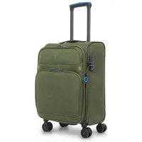 Verage Weichgepäck-Trolley Breeze, Erweiterbar Reisekoffer Stoffkoffer, 4 Rollen, Volumenerweiterung,TSA-Zahlenschloss, Handgepäck-Koffer S/M/L/Set