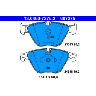 ATE Bremsbel?ge vorne BMW 5 518 i - 530 d F10 F11
