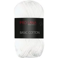 Pro Lana Pro Lana BASIC COTTON Baumwollgarn 50 g Häkelwolle, 125 m (Perfektes Baumwoll-Garn für leichte Pullover, Mützen und Accessoires), 50 g