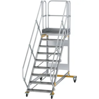Munk Plattformtreppe 45° fahrbar Stufenbreite 800 mm - 600789