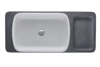 Duravit Qatego Aufsatzbecken Weiß Hochglanz, 600 mm - 2384600079 2384600079