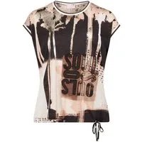 Betty Barclay Kurzarmshirt Damen mit Tunnelzug (1-tlg)