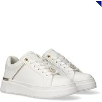 Tommy Hilfiger Sneaker Freizeitschuh, Halbschuh, Schnürer mit goldfarbenen Details