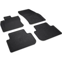 Volkswagen Passform-Fußmatten Tiguan II (5N) (4 St), für VW Tiguan 2 SUV, Gummifußmatten vorne und hinten, rutschfest, abwaschbar, 5NB061500 82V
