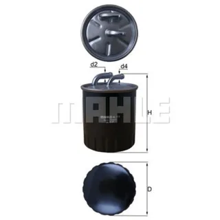 Mahle Kraftstofffilter Chrysler Jeep Mercedes Mitsubishi Smart KL313