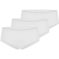 Schiesser Panty 3er Pack Invisible Cotton (Spar-Set, 3-St) Panty - Baumwolle - Nahtlos