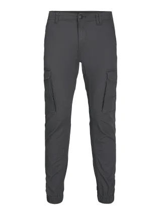JACK&JONES - JPSTPAUL FLAKE CARGO ASPHALT NOOS asphalt - Gr. - 32/34