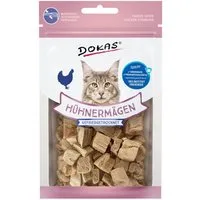 Dokas Hühnermägen gefriergetrocknet 12 g, für: Katze