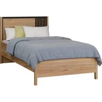 FORTE Bettgestell Jytana, B/H/T 97,9/89,7/206,9 cm Liegefläche 90x200 cm