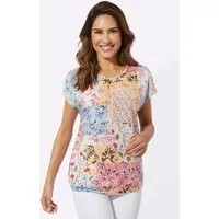 Sieh an! T-Shirt Kurzarm-Shirt Extra kurz
