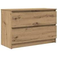 vidaXL TV-Schrank TV-Schrank Artisan-Eiche 80x35x54 cm Holzwerkstoff (1-St)
