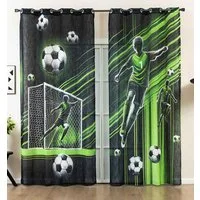 Gardinenbox Gardine (2 St), Ösen, halbtransparent, Polyester, Grobfaser »Seoul Collection« Digital Druck 2024120-2