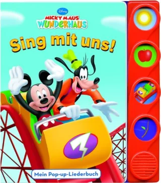 Disney Micky Maus Wunderhaus - Sing mit uns! Pop-up-Liederbuch mit Klangleiste