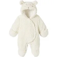 vertbaudet Overall Baby Overall aus Webpelz mit Recycling-Polyester