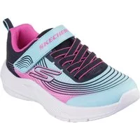 Skechers MICROSPEC ADVANCE Sneaker Klettschuh, Freizeitschuh mit Gummizug und Klettverschluss