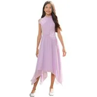 LIPSY Partykleid Lipsy festliches Kleid mit Zipfelsaum + Verzierung (1-tlg)