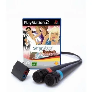 SingStar Deutsch Rock-Pop incl. Mikrofonen [für PlayStation2]