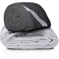 Feluna Gewichtsdecke Feluna Gewichtsdecke–8 kg schwere Therapiedecke für erholsamen Schlaf, Füllung: Glasmikroperlen 8 kg, Anti-Stress Gravity Bett-Decke