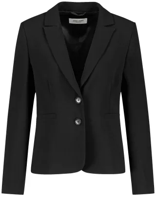 GERRY WEBER Collection - Klassischer Blazer mit Reverskragen schwarz - Gr. - 42