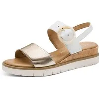 MARCO TOZZI Keilsandalette Riemchensandale, Sommerschuh in veganer Verarbeitung