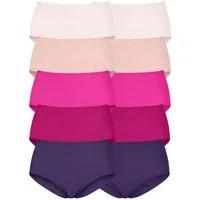 petite fleur by Lascana Taillenslip (10er-Pack) aus elastischer Baumwolle