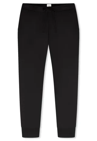SCHIESSER - Hose lang Bündchen schwarz - Gr. - 40