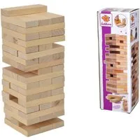 Eichhorn Spiel Wackelturm Holz, Stapelspiel