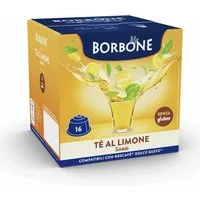 Caffè Borbone Tee Zitronentee, 16 Kapseln, Kompatibel mit Nescafé Dolce Gusto Maschinen*