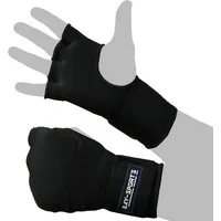 BAY-Sports Boxbandagen Fast gepolsterte Box-Bandagen Handbandagen schwarz
