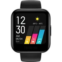 Realme realme Watch RMA161 Android Smartwatch Black Neu in OVP versiegelt Smartwatch (Proprietär) Einzelgerät, 1-tlg., Ladekabel,Ladestation, Kompatibilität ab Android 5.0+,Sauerstoffsättigung,Hohe Akkuleistung