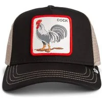 GOORIN Bros. Trucker Cap Goorin Bros. Rooster Trucker Cap Original Recipe black (Basecap, Meshcap, Trucker Kappe)