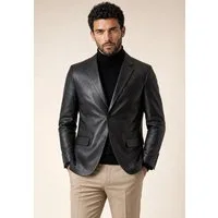 RICANO Lederblazer Diego Lederjacke aus Lamm-Nappa Leder