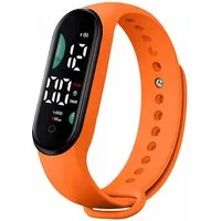 Taffstyle Quarzuhr Digitale Armbanduhr Silikon LED Sportuhr Gummi Kinderuhr Unisex bunt, (Unisex Silikonuhr mit LED Anzeige geeignet als Geschenkidee für Weihnachten Geburtstag und besondere Anlässe)