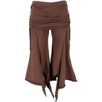 Guru-Shop Relaxhose Palazzohose, Hippie Schlaghose mit.. alternative Bekleidung