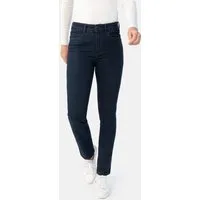 STOOKER WOMEN 5-Pocket-Jeans Milano Denim Basic Magic Shape Fit Jeans Casual Clean Wash Denim Jeans Magic Shape Effekt für Damen