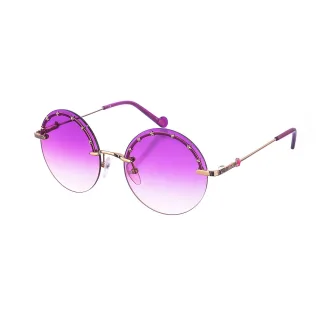 Metall-Sonnenbrille mit runder Form LJ3100S Damen