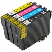 inkpro Druckerpatronen Set 503XL kompatibel mit Epson 503 XL, Tintenpatrone (für Expression Home XP-5200, XP-5205, WorkForce WF-2960 DWF, WF-2965 DWF, 4-tlg., je eine Patrone 503XL Schwarz, Cyan, Magenta, Gelb)