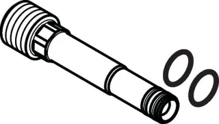 Hansgrohe Anschlußnippel PuraVida Kopfbrause 400mm, 95414000 95414000