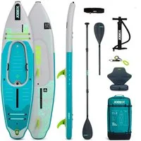 Jobe SUP-Board Aero Tana Hybrid SUP 11.2 Premium SUP & Kajak Board Paket 340 x 86cm