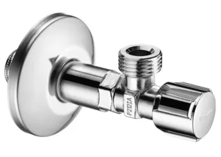 Schell Eckventil COMFORT, regulierbar lange Bauf., ohne Verschr., 1/2", chrom, 054180699 054180699