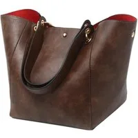 LuxusKollektion Shopper Damen Henkeltaschen Leder Groß Kapazität Shopper Tasche Umhängetasche