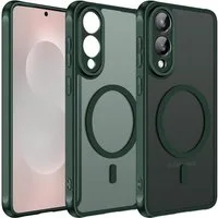 CoolGadget Handyhülle Magnet-Hülle für Samsung Galaxy S25 Edge Schutzhülle magnetisch 6,7 Zoll, Hülle Matt Stoßfest kompatibel mit QI-Laden Zubehör Kameraschutz Case