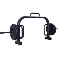 CCLIFE Olympiastange Hex Bar Trap Bar Hantelstange mit Gewichten Olympic Bar