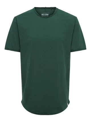 ONLY&SONS - ONSBENNE LONGY SS TEE NF 7822 NOOS Pine Grove - Gr. - XXL