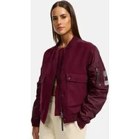 Navahoo Bomberjacke Willstehaben 14 angesagte Collegejacke mit Ärmeltasche