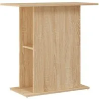 vidaXL Aquariumunterschrank Aquariumständer Sonoma-Eiche 75 x 36 x 72,5 cm Holzwerkstoff