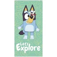 Bluey Badetücher Bluey Explore Strandtuch 70x140cm, 100% Baumwolle (1-St)