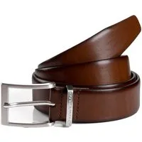 TOM TAILOR Ledergürtel TTBILL 3.5 cm breiter Herrengürtel, Freizeit- und Anzugsgürtel, bis Gr. 120