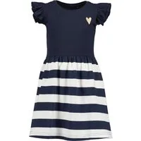 Blue Seven Jerseykleid Blue Seven Mädchen Kleid gestreift