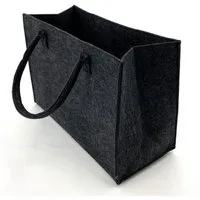 heimtexland Einkaufsshopper Universal Filztasche Einkaufstasche Filz Shopper, 24 l, Henkel Tragetasche - strapazierfähig langlebig nachhaltig